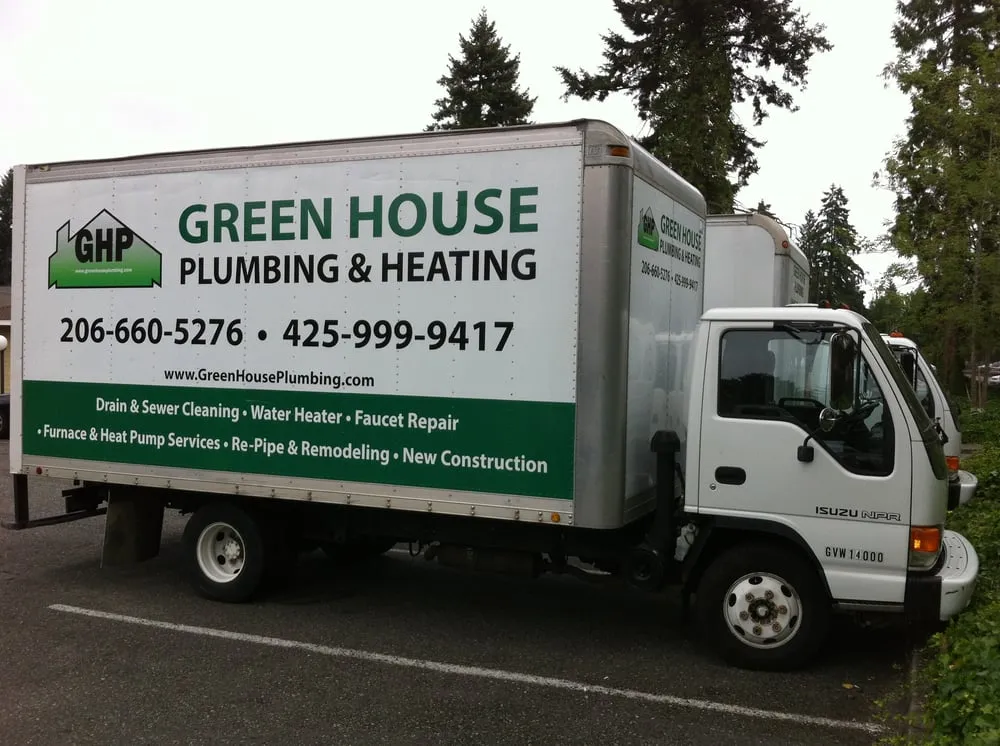Slide of Green House Plumbing and Heating