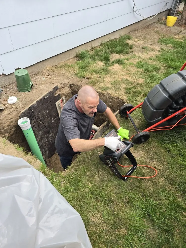 Slide of Green Lake Sewer & Drain