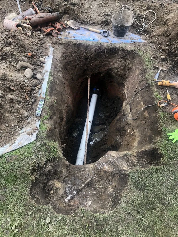 Slide of Green Lake Sewer & Drain