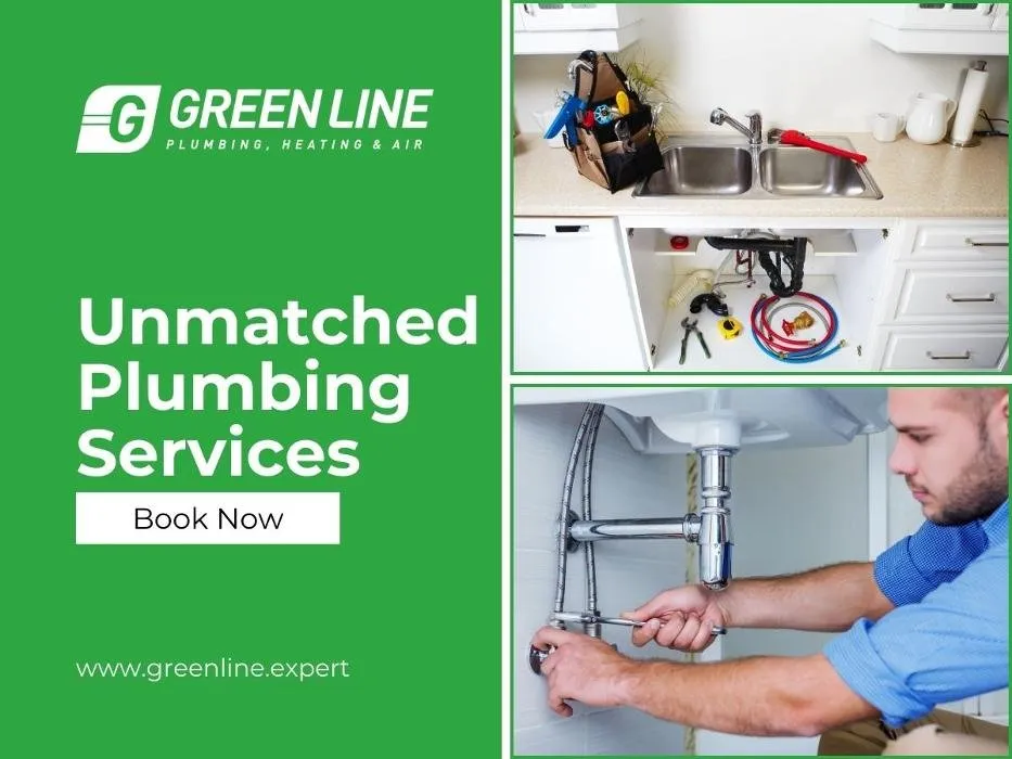 Quality drain cleaning for homes in Riverton, UT by Green Line Plumbing Heating & Air