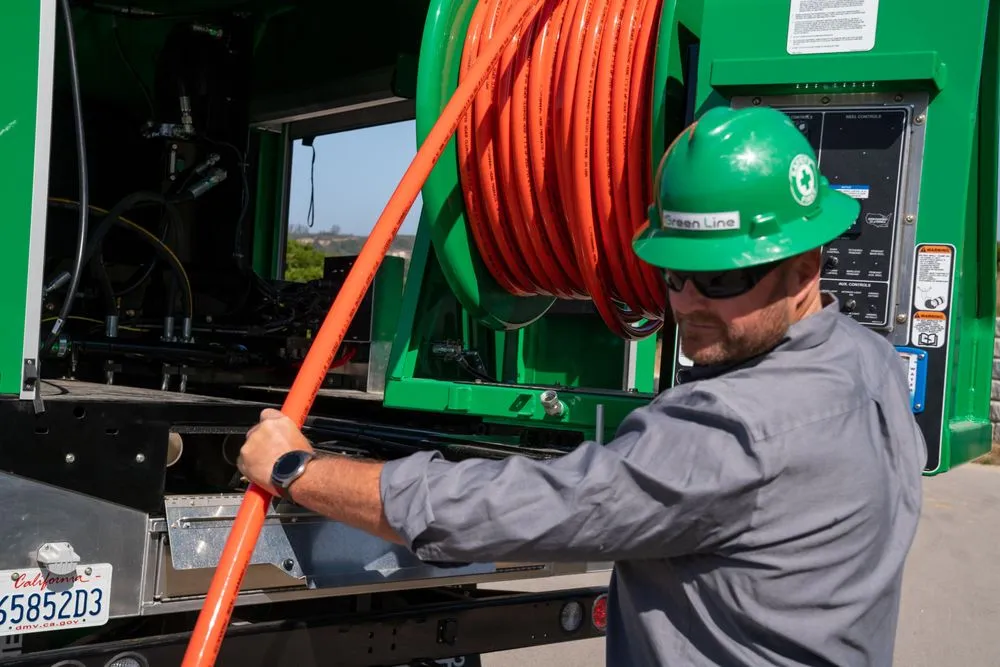 Slide of Green Line Underground Plumbing Video