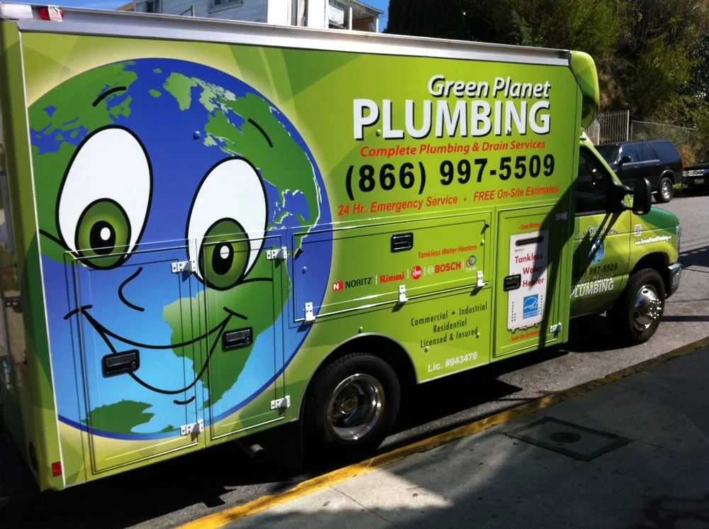 Slide of Green Planet Plumbing