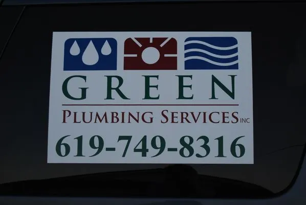 Green Plumbing Services Logo