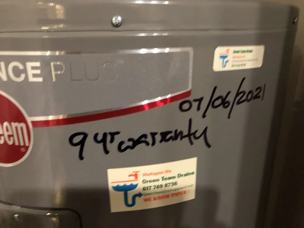 Slide of Green Team Drains