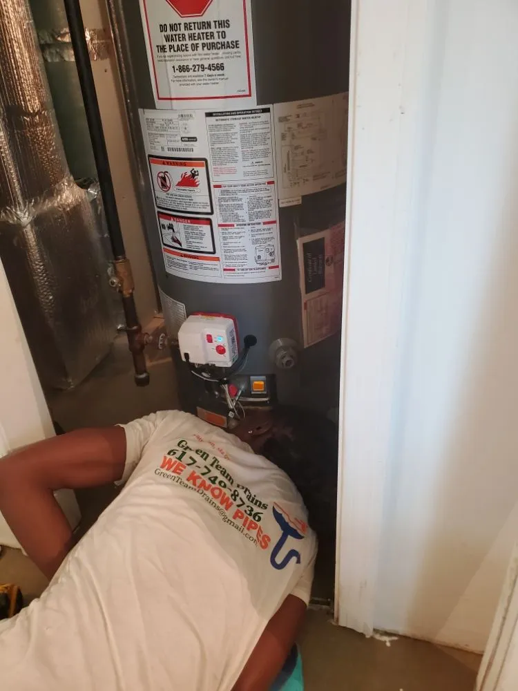 Slide of Green Team Drains