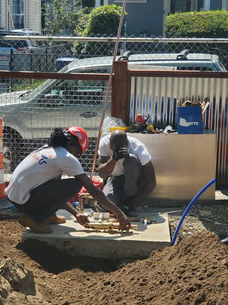 Slide of Green Team Drains