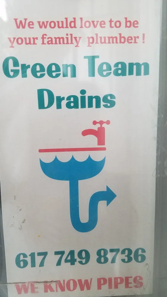 Slide of Green Team Drains