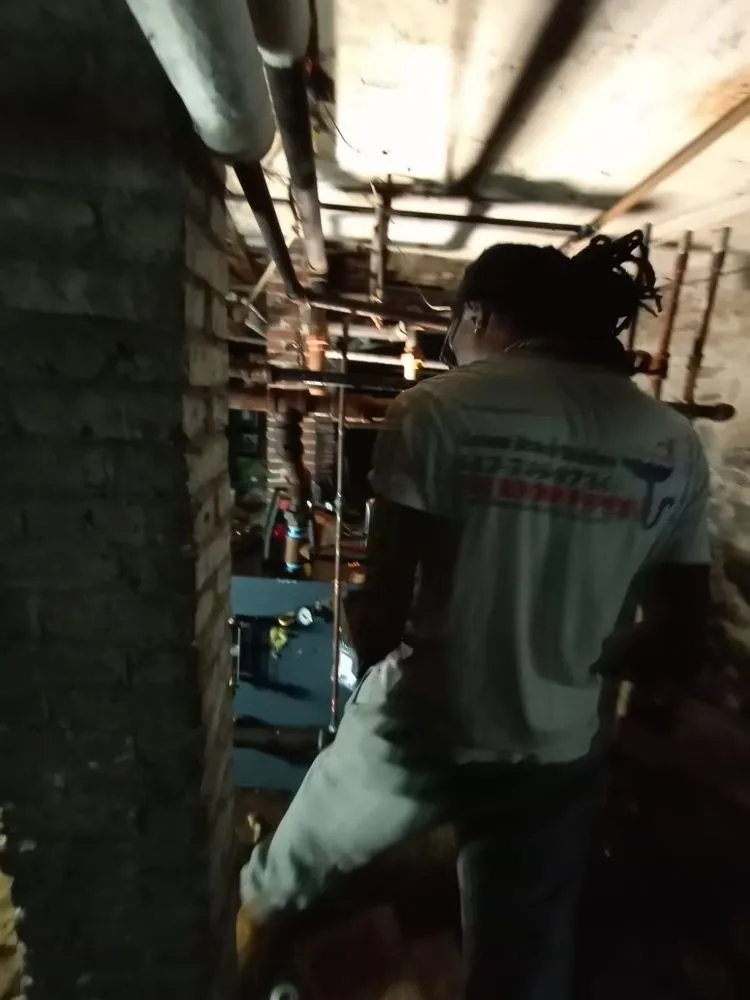 Slide of Green Team Drains