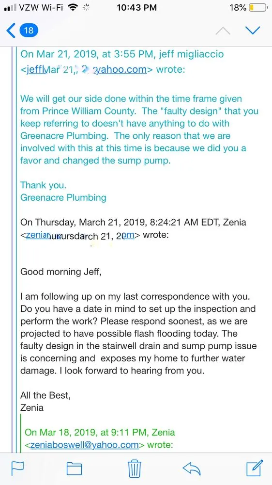 Slide of Greenacre Plumbing