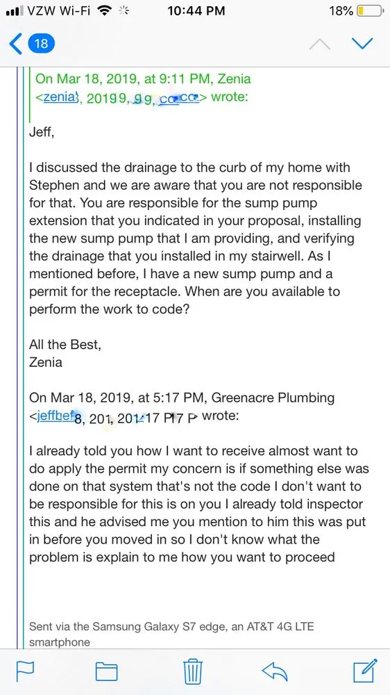 Expert drain cleaning in Woodbridge, VA by Greenacre Plumbing