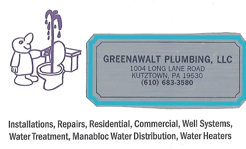 Slide of Greenawalt Plumbing