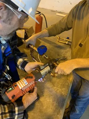 Greenleach HVAC And Plumbing Logo