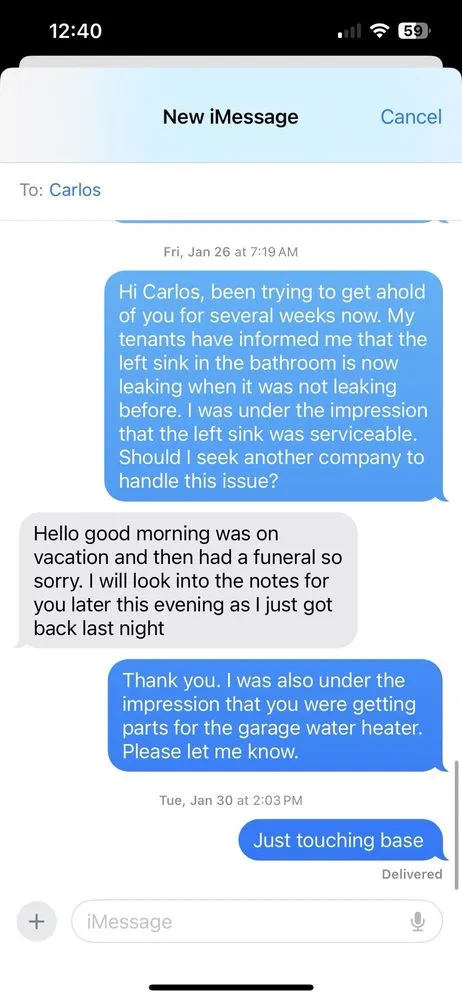 Slide of Greenlife Plumbing