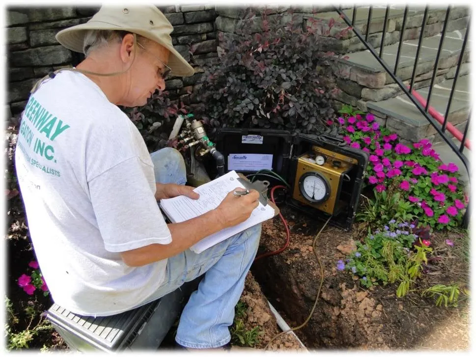 Slide of Greenway Irrigation