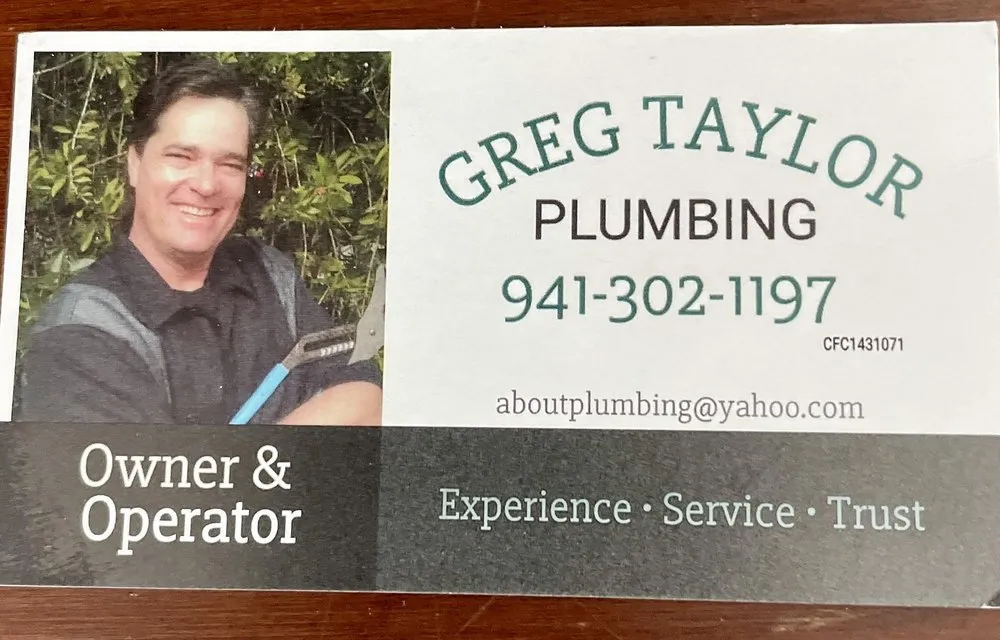 Slide of Greg Taylor Plumbing
