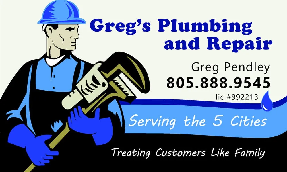 Slide of Greg's Plumbing and Repair