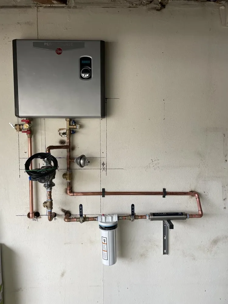 Slide of Greg’s plumbing