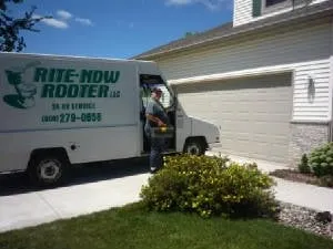 Greg's Rite-Now Rooter Logo