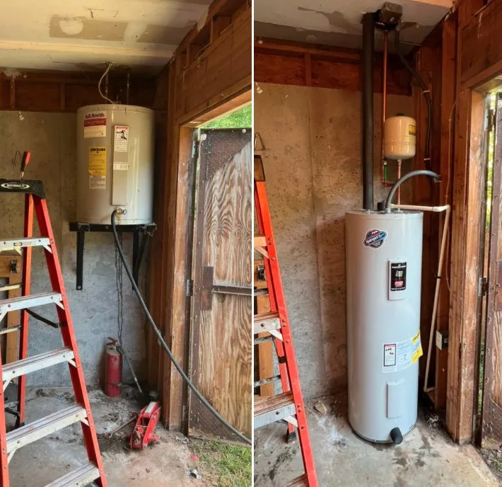 Slide of Grey Plumbing