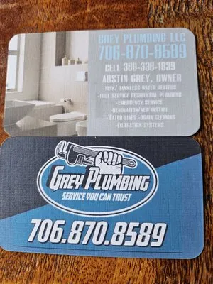 Grey Plumbing Logo