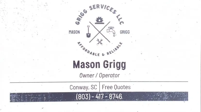 Slide of Grigg Services