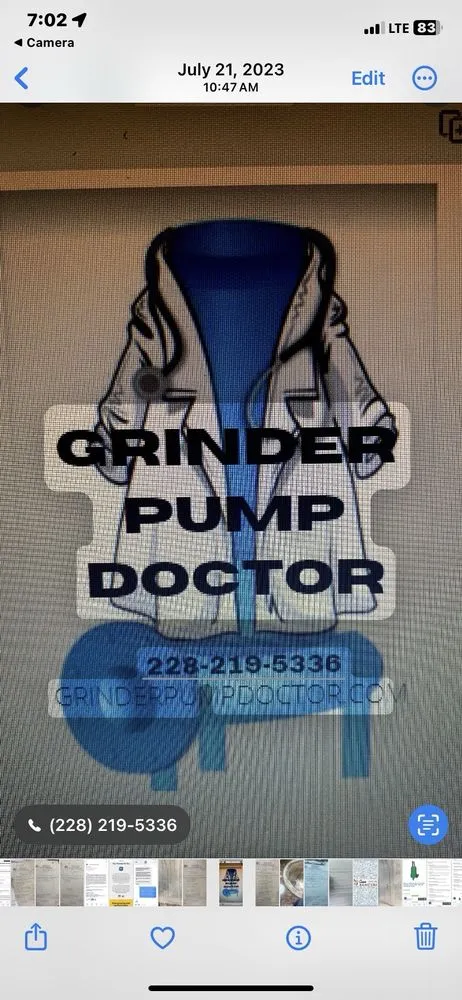 Slide of Grinder Pump Doctor