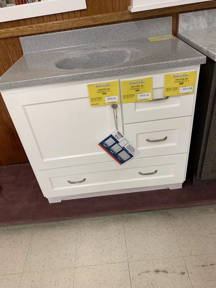 Slide of Grover's Pay & Pack Electric & Plumbing Supply