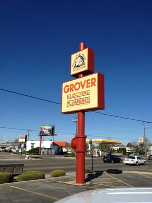 Grover's Pay & Pack Electric & Plumbing Supply Logo