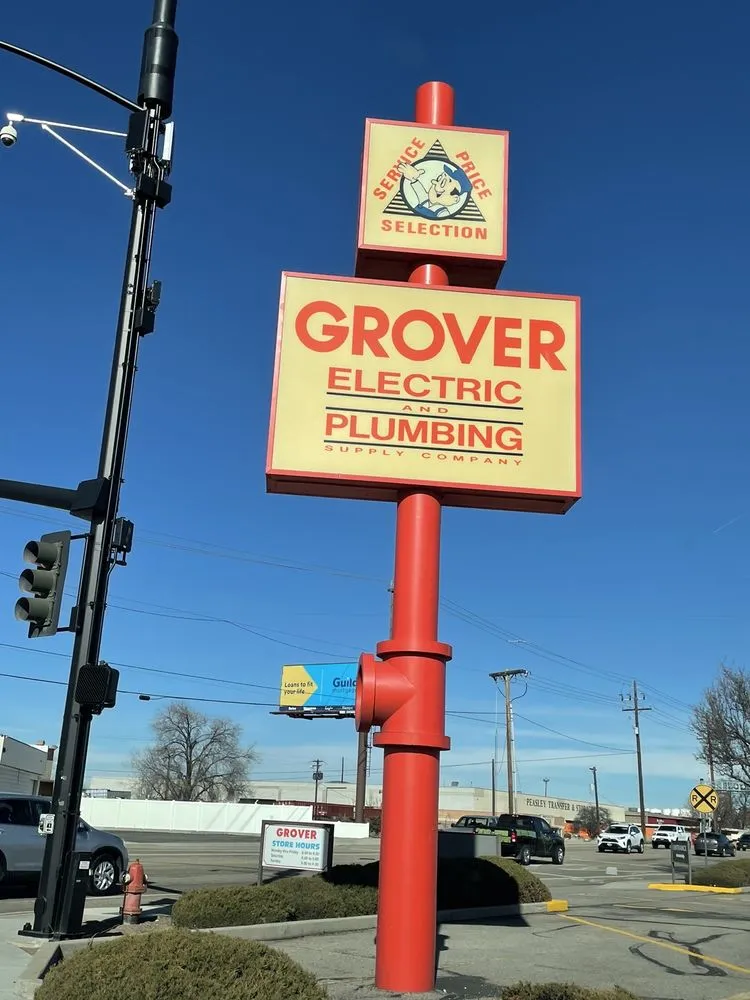 Slide of Grover's Pay & Pack Electric and Plumbing