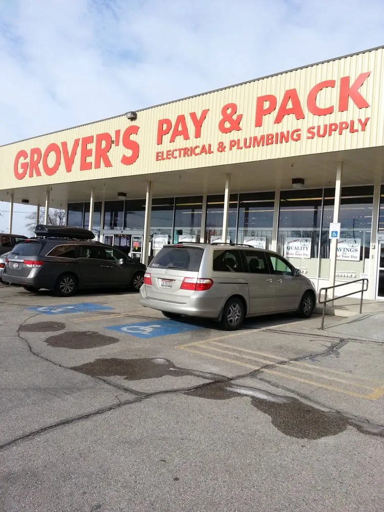 Slide of Grover's Pay & Pack Electric and Plumbing