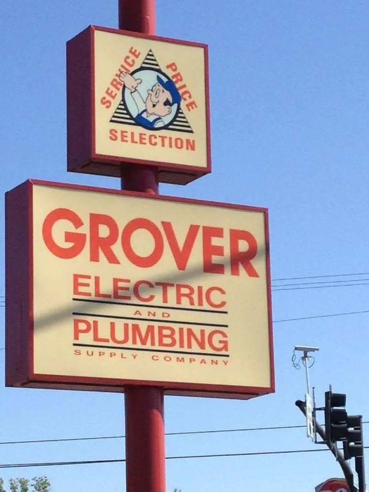 Slide of Grover's Pay & Pack Electric and Plumbing