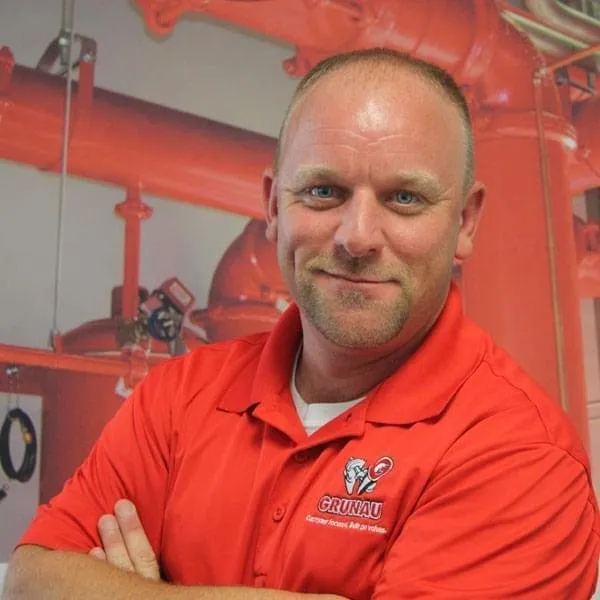 Slide of Grunau Fire Protection