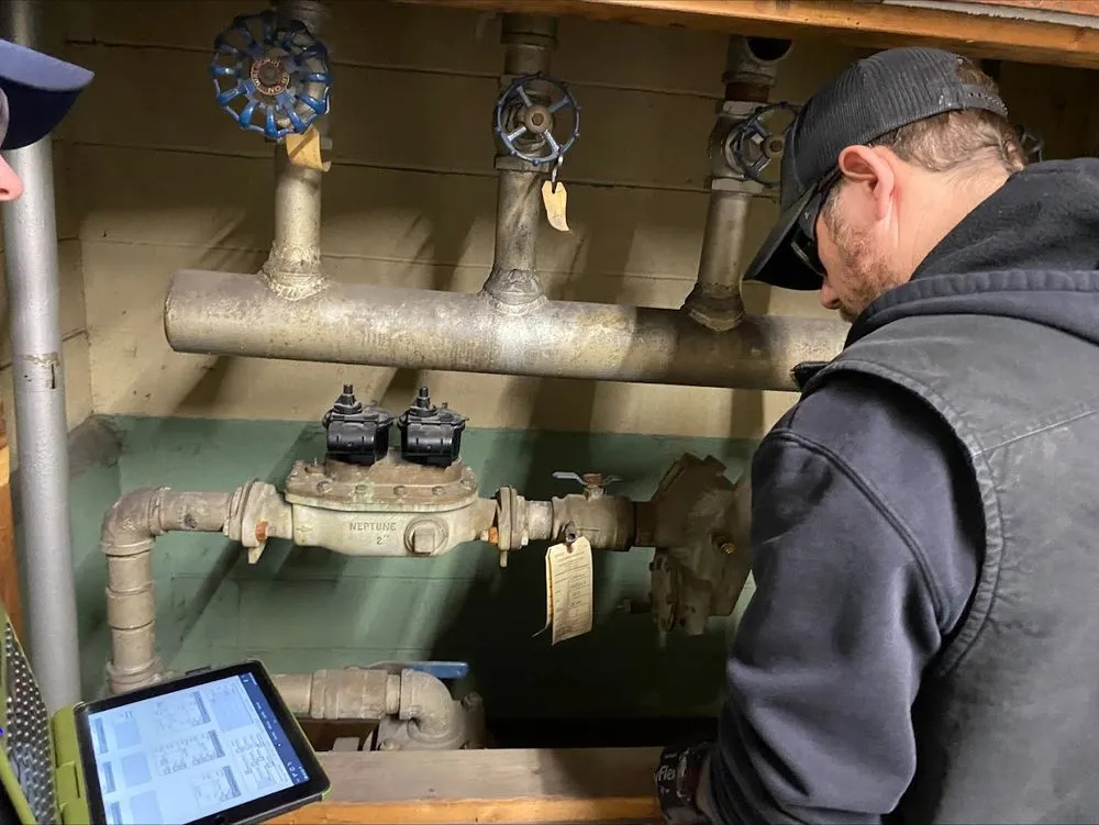 Slide of Grunau Fire Protection