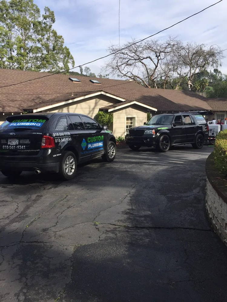 Slide of GS Custom Plumbing