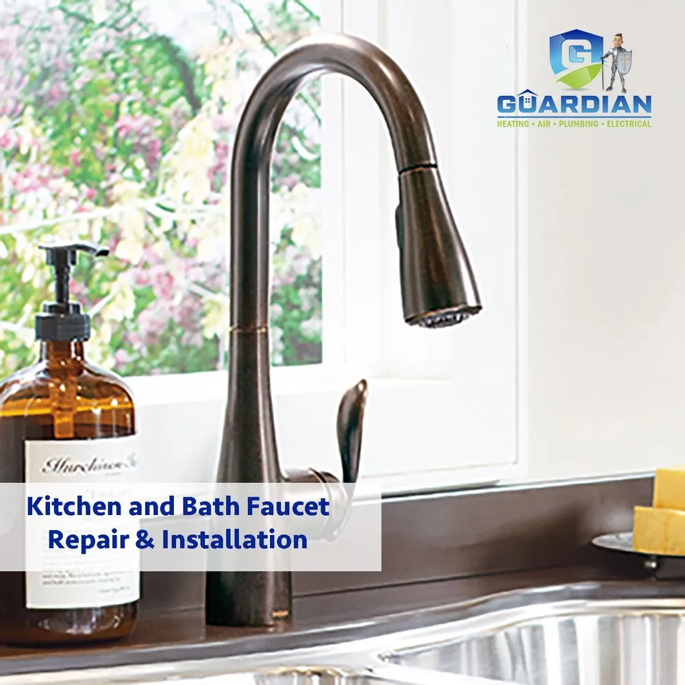 Expert emergency plumbing in Cartersville, GA by Guardian Home Experts- Heating, Air, Plumbing & Electrical