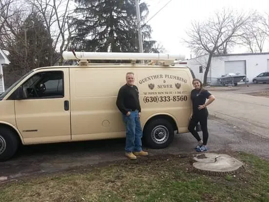 Top-rated water heater service in Elgin, IL by Guenther Plumbing & Sewer Service