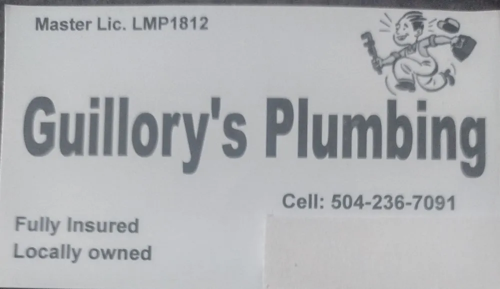 Slide of Guillory's Plumbing