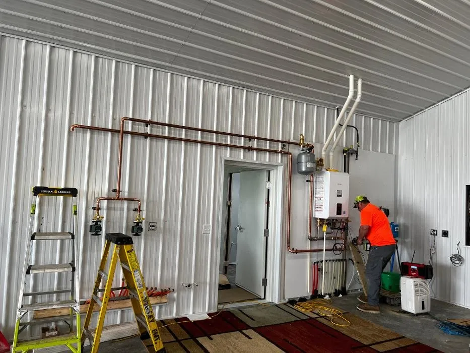 Trusted water heater service in Arkansaw, WI by Gunderson Plumbing & Concrete