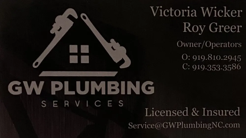 Slide of GW Plumbing Services