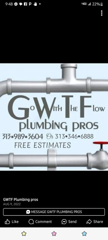 Slide of GWTF Plumbing Pros