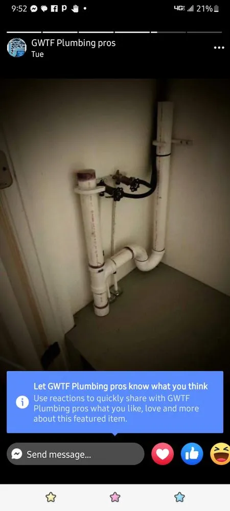 Slide of GWTF Plumbing Pros