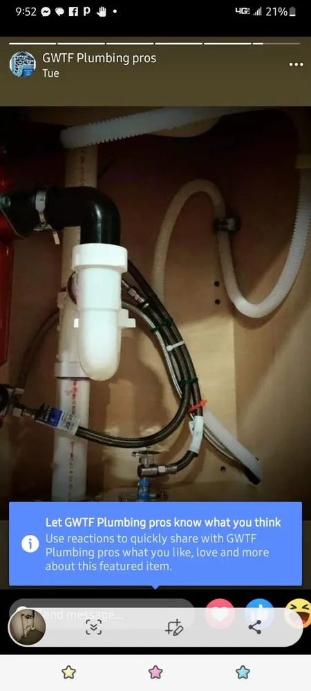 Slide of GWTF Plumbing Pros