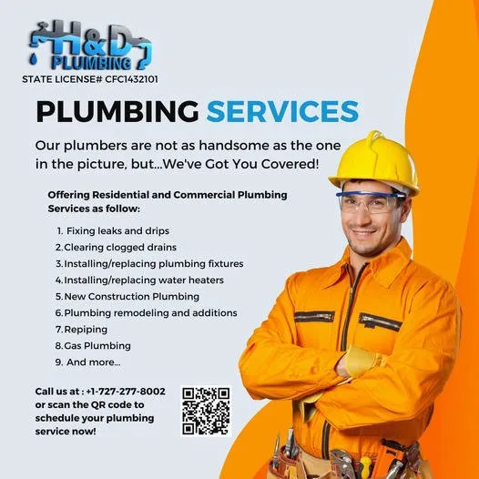 Slide of H & D Plumbing