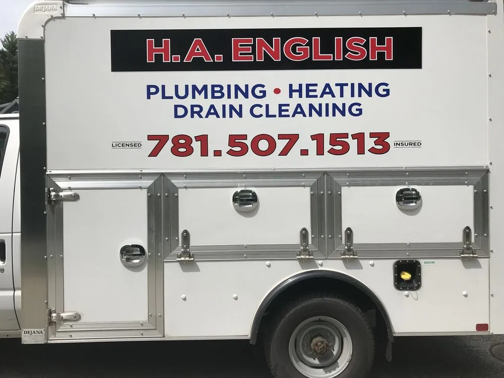 Slide of H A English Plumbing Heating & Drain Cleaning