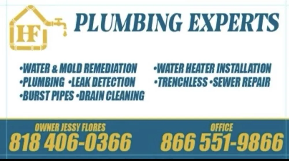 Slide of H F Plumbing Experts
