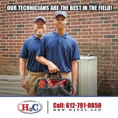 Slide of H2C Heating, Cooling and Plumbing