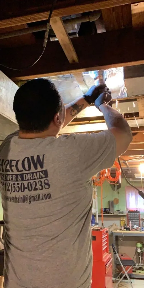 Slide of H2Flow Sewer & Drain