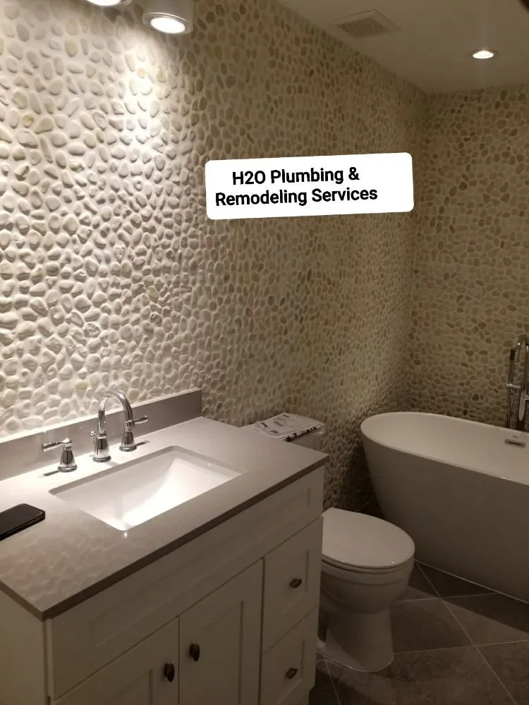 Slide of H2O Plumbing & Remodeling Services