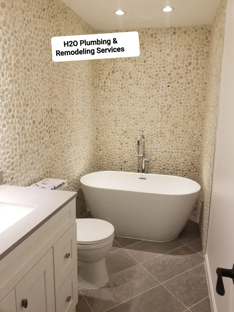 Slide of H2O Plumbing & Remodeling Services