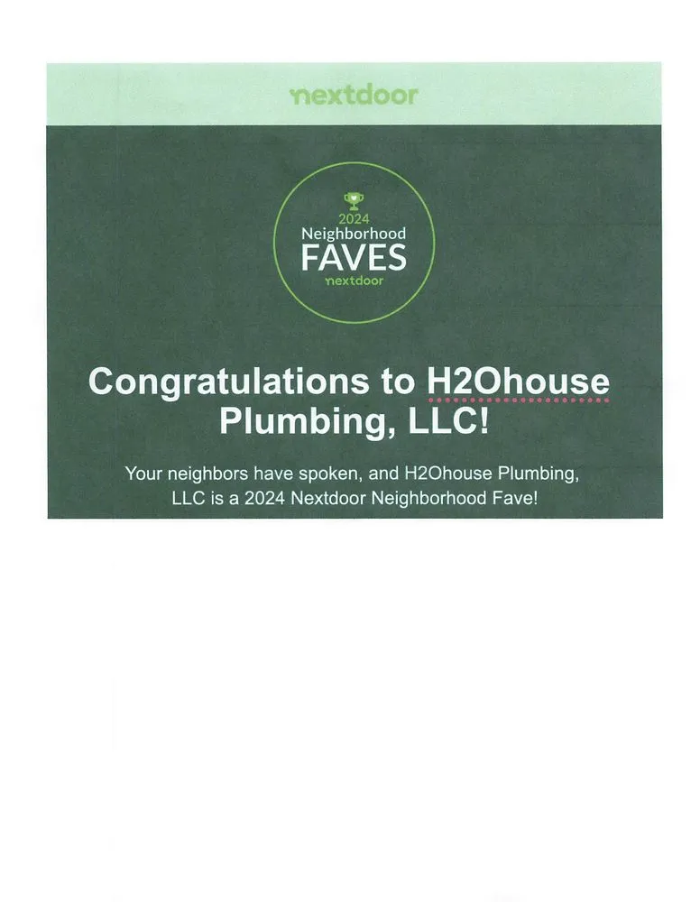 Slide of H2Ohouse Plumbing